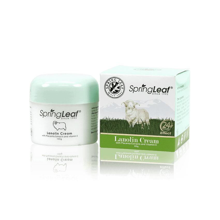Lanolin Cream with Placenta Extract and Vitamin E Homart