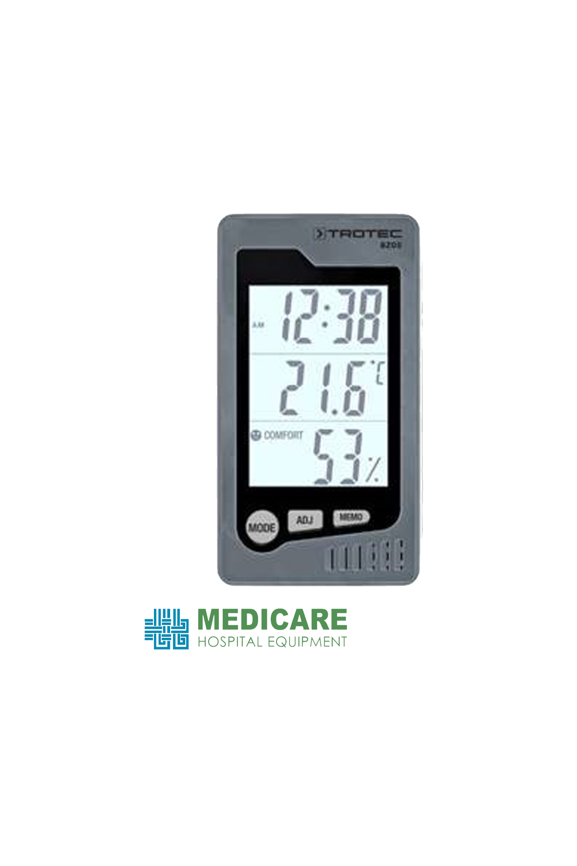 Thermometer for Ambient Temperature, Wall or Desk Mount, Digital