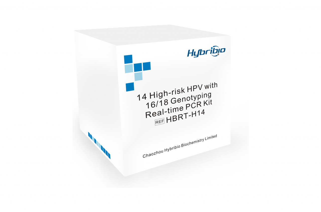 14 Highrisk HPV with 16/18 Genotyping Realtime PCR Kit (HBRTH14) Guangzhou Hybribio Biotech Ltd