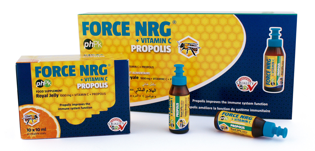 VITAMIN C + PROPOLIS ROYAL JELLY DRINK 1000 MG PHARMALINK SL.