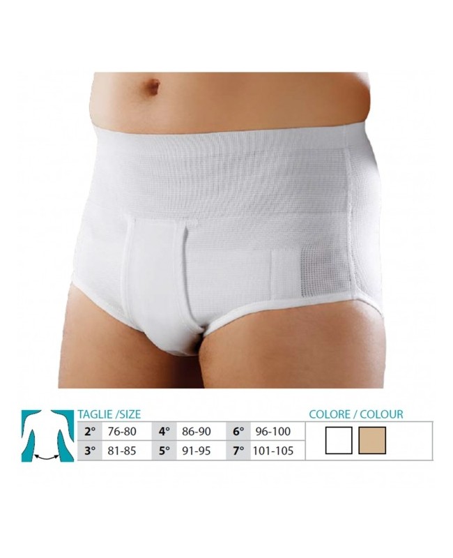 Hernia Support Briefs Medium Height Cod.319 SAFTE SPA