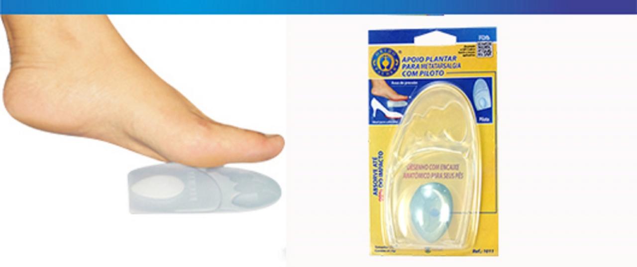 Plantar Support for Metatarsalgia with Pilot Ortho Pauher