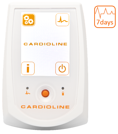Clickholter holter ECG recorder CARDIOLINE