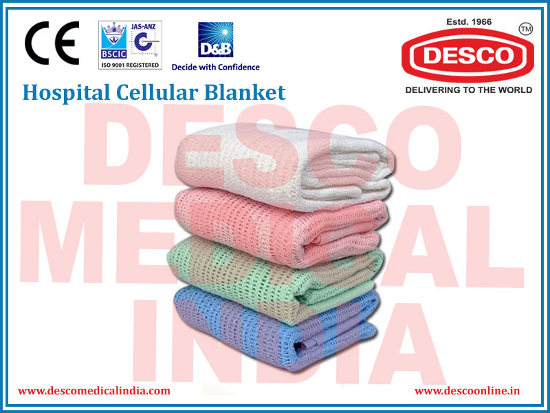 HOSPITAL CELLULAR BLANKET DELUXE SCIENTIFIC SURGICO PVT LTD