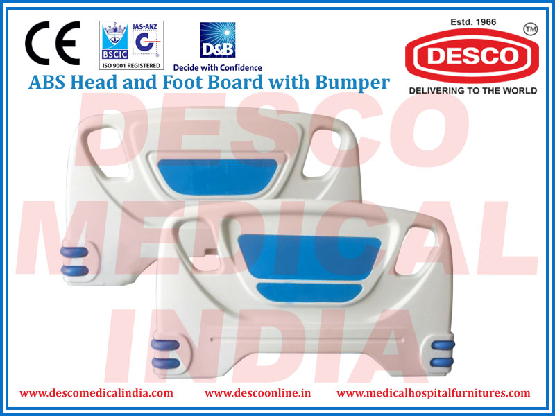 ABS HEAD AND FOOT BOARD WITH BUMPER DELUXE SCIENTIFIC SURGICO PVT LTD