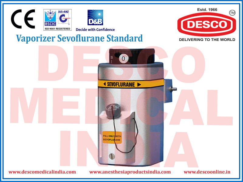 VAPORIZER SEVOFLURANE STANDARD DELUXE SCIENTIFIC SURGICO PVT LTD