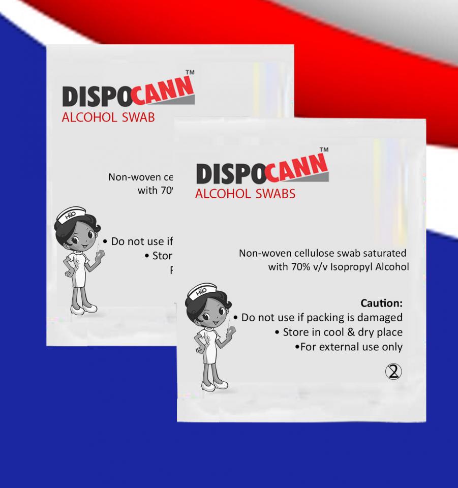 Alcohol Swabs HINDUSTAN SYRINGES & MEDICAL DEVICES LTD.