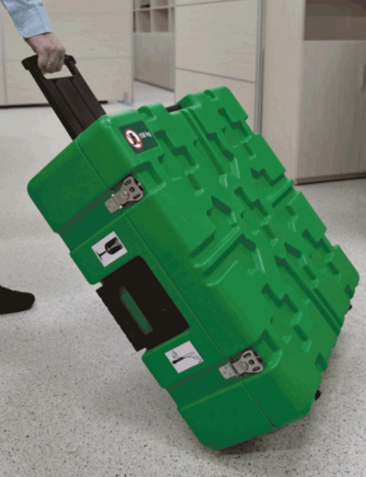 DIARM™ MW Mobile DR Suitcase System | Medical Scientific Ltd.