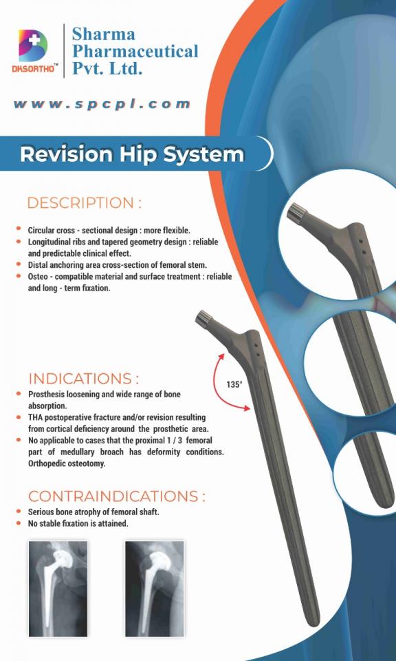 Orthopedic implants SHARMA PHARMACEUTICAL PVT LTD