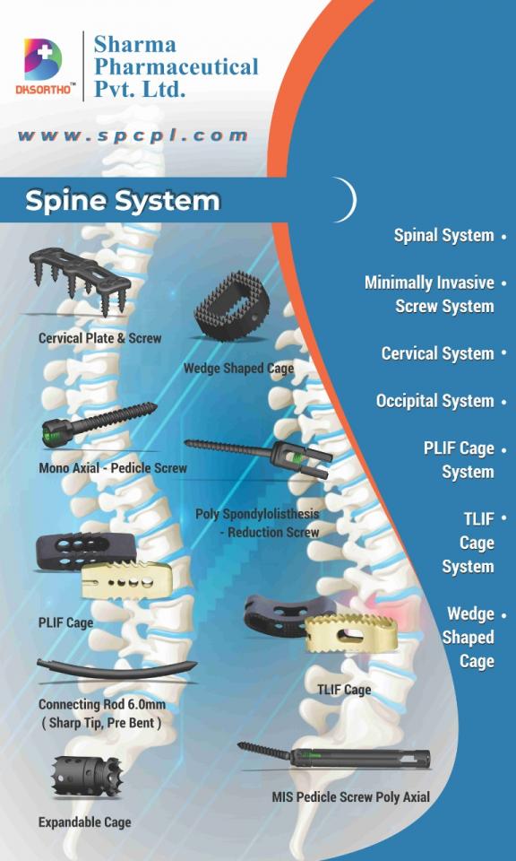 Orthopedic implants SHARMA PHARMACEUTICAL PVT LTD