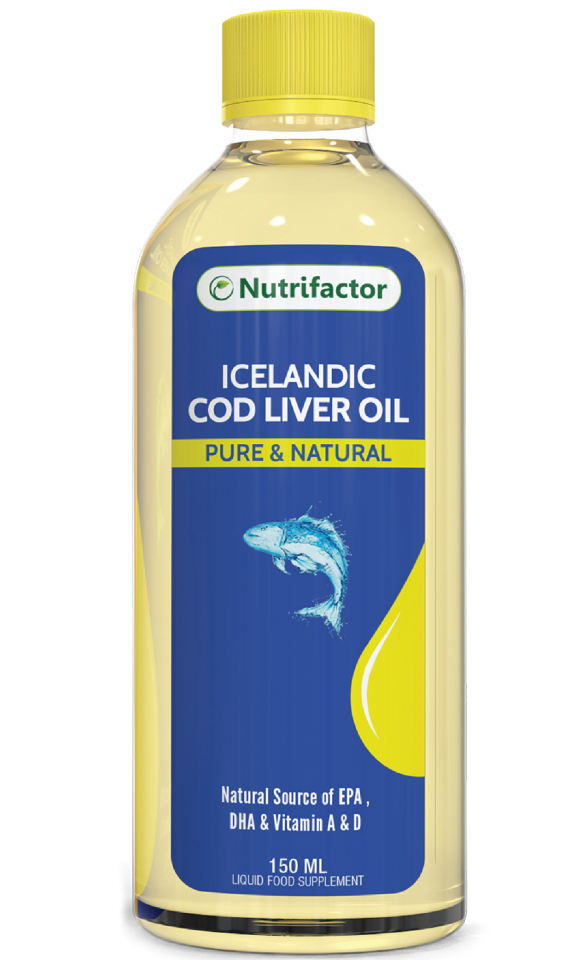 ICELANDIC COD LIVER OIL Nutrifactor