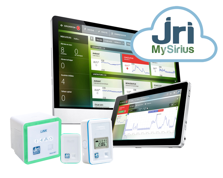 Wireless temperature monitoring solution JRI MySirius JRI