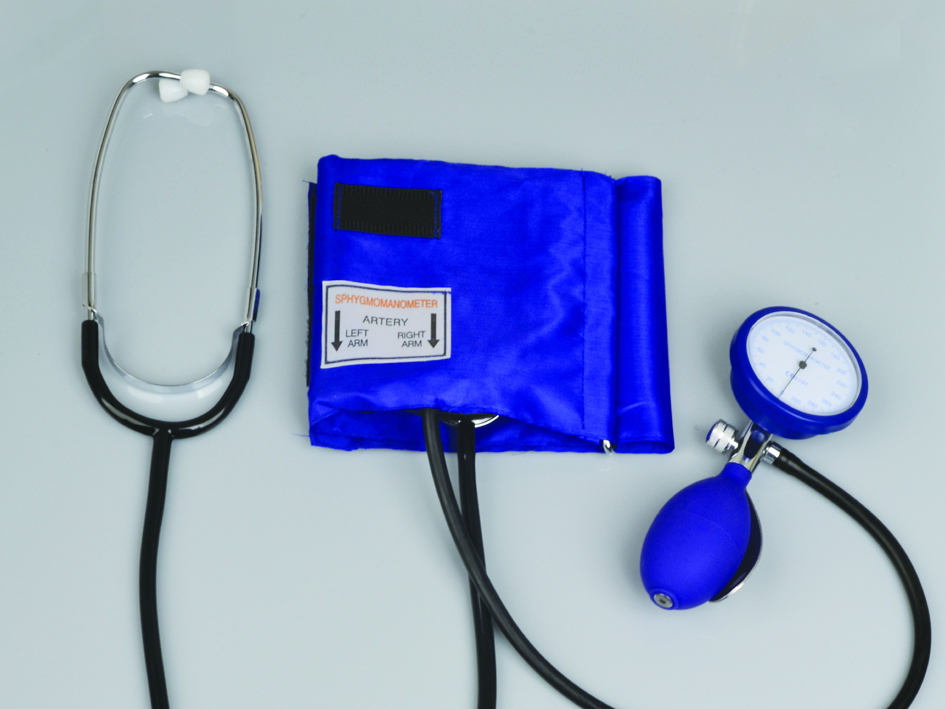 Aneroid Sphygmomanometer (palm type, with attached single head