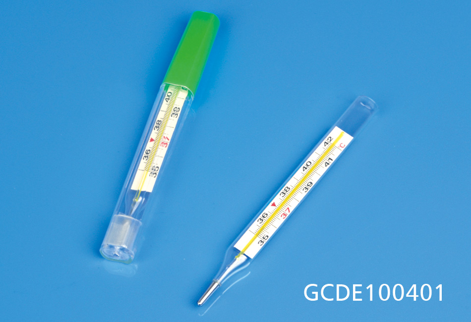 Mercury Thermometer (armpit use, medium size) Ningbo Greatcare