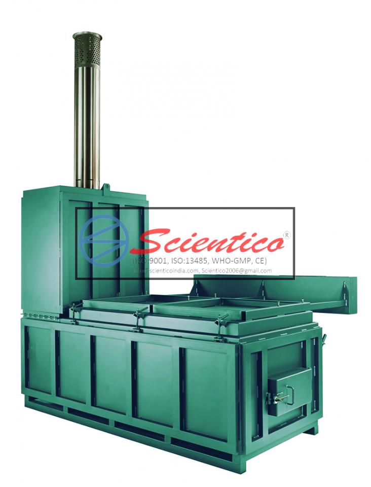 MEDICAL INCINERATOR 1000 KG PR DAY SCIENTICO