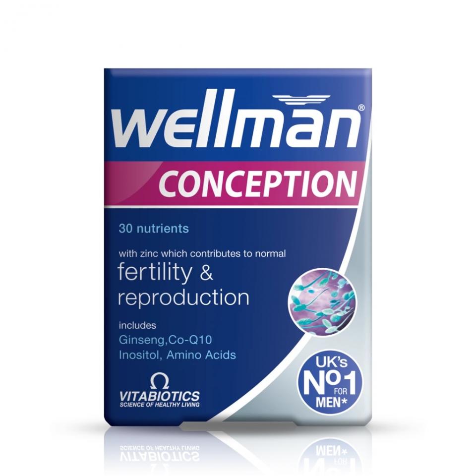 Vitabiotics Wellman Conception 30's Connective Pharma Ltd