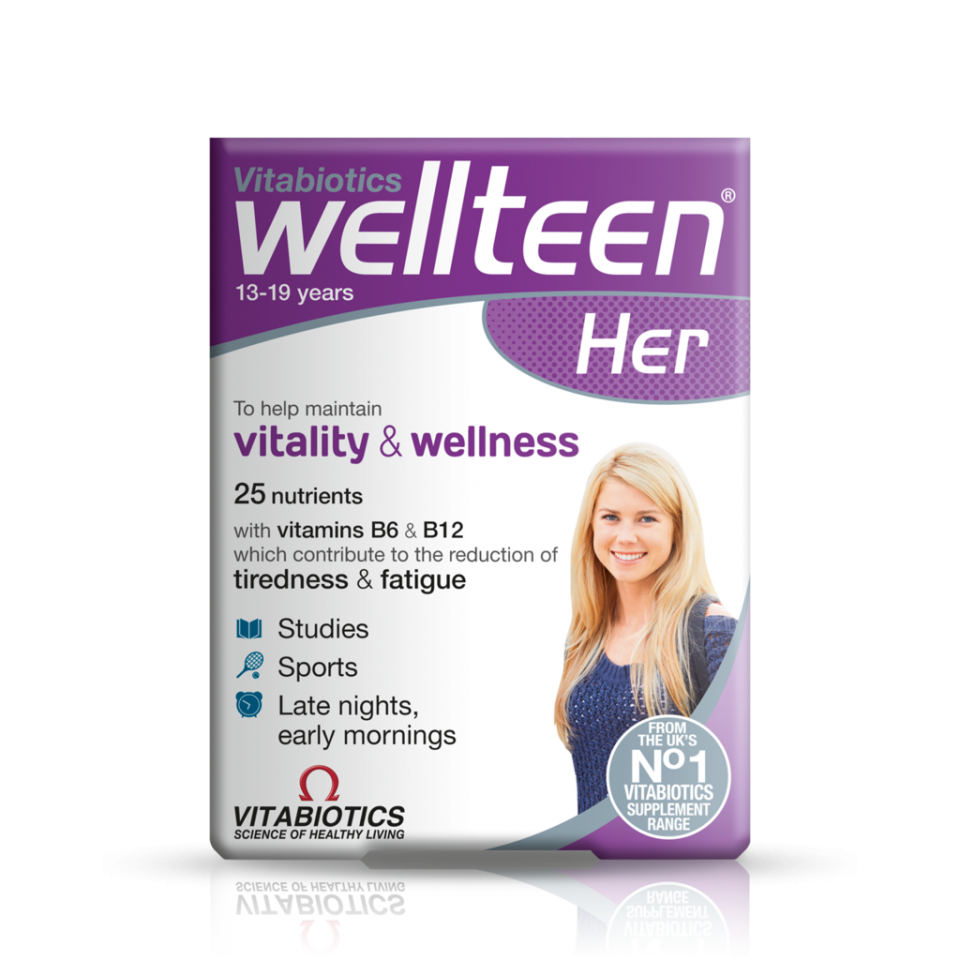 Vitabiotics Wellteen Her Tabs 30 S Connective Pharma Ltd