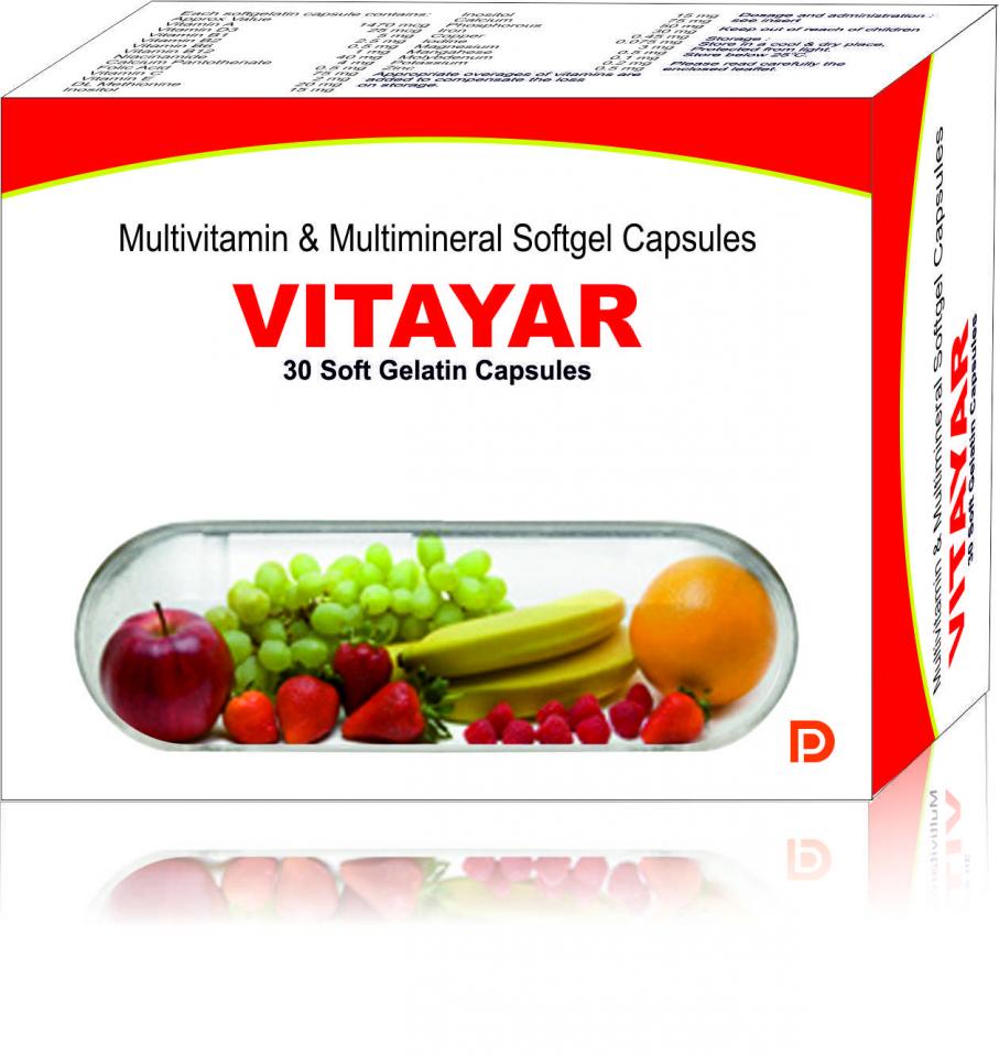 MULTIVITAMIN & MINERALS SOFTGEL Doms Pharmaceuticals