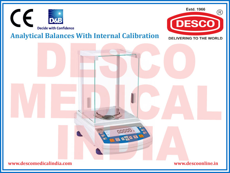 ANALYTICAL BALANCES WITH INTERNAL CALIBRATION DELUXE SCIENTIFIC