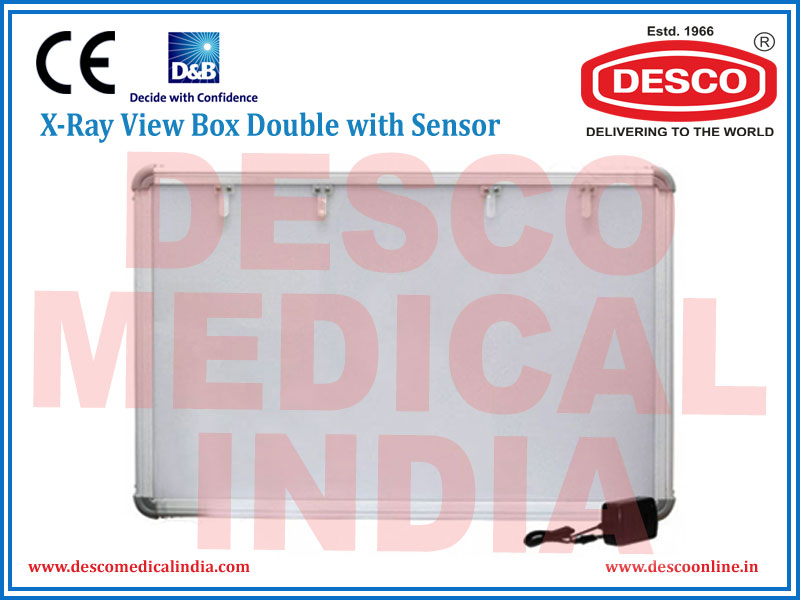 XRAY VIEW BOX DOUBLE WITH SENSOR DELUXE SCIENTIFIC SURGICO PVT LTD