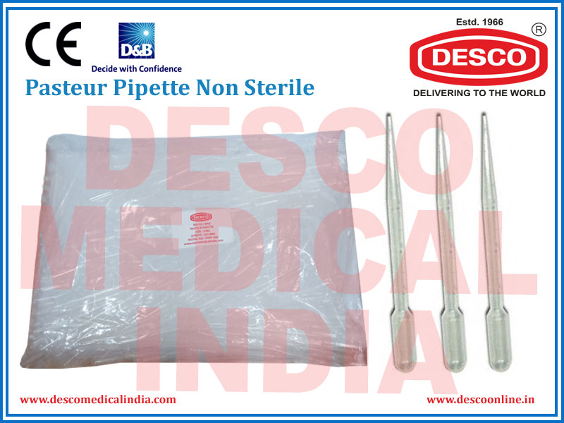 PASTEUR PIPETTE STERILE DELUXE SCIENTIFIC SURGICO PVT LTD