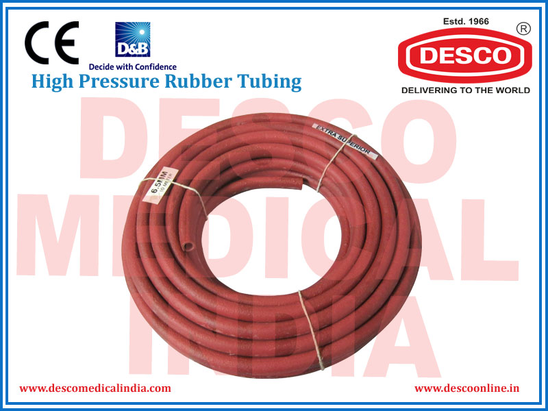 HIGH PRESSURE RUBBER TUBING DELUXE SCIENTIFIC SURGICO PVT LTD