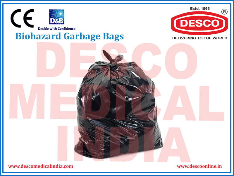 BIOHAZARD GARBAGE BAGS DELUXE SCIENTIFIC SURGICO PVT LTD