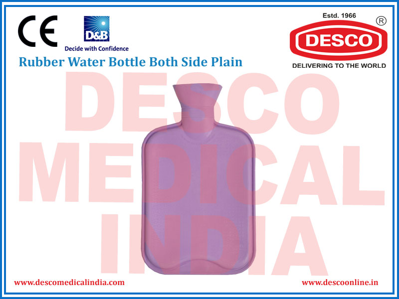 RUBBER WATER BOTTLE BOTH SIDE PLAIN DELUXE SCIENTIFIC SURGICO PVT LTD