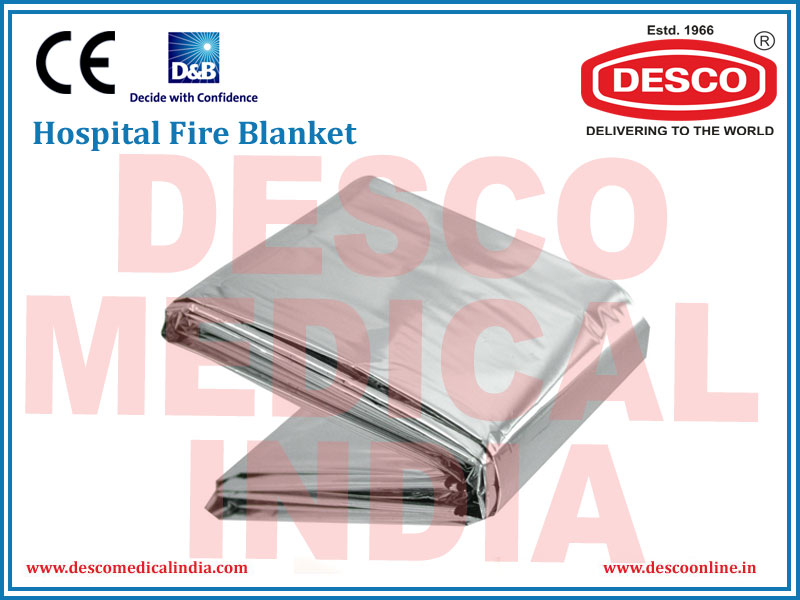 HOSPITAL FIRE BLANKET DELUXE SCIENTIFIC SURGICO PVT LTD