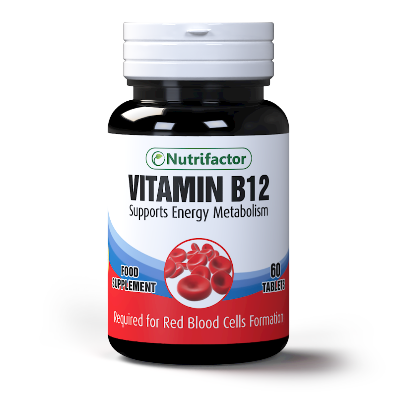VITAMIN B12 Supports Energy Metabolism Nutrifactor