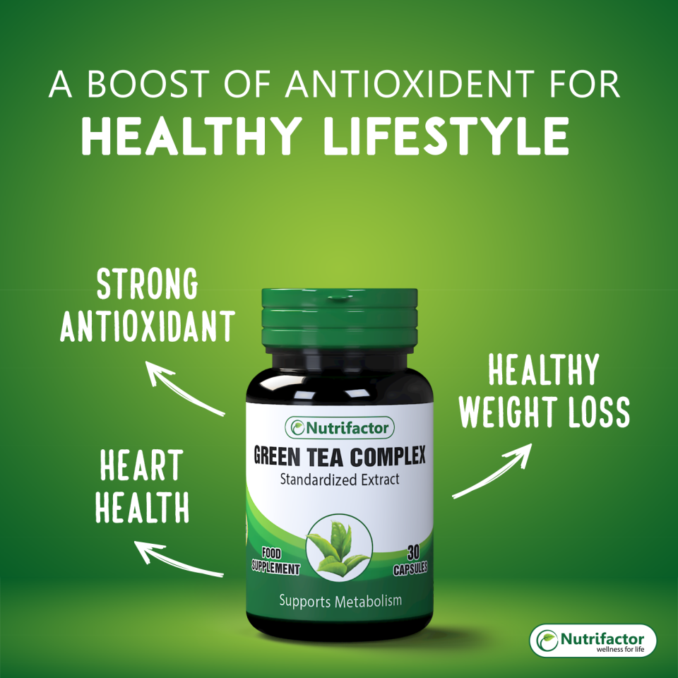 GREEN TEA COMPLEX Fat Metaboliser Nutrifactor