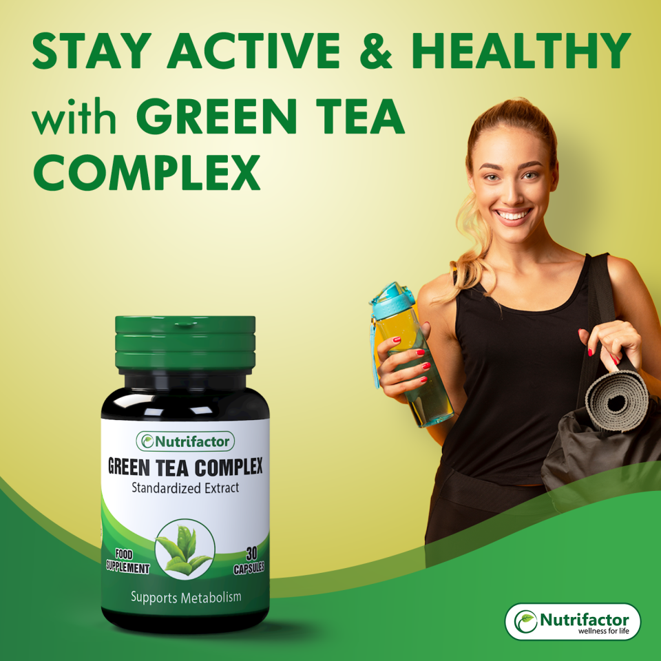 GREEN TEA COMPLEX Fat Metaboliser Nutrifactor