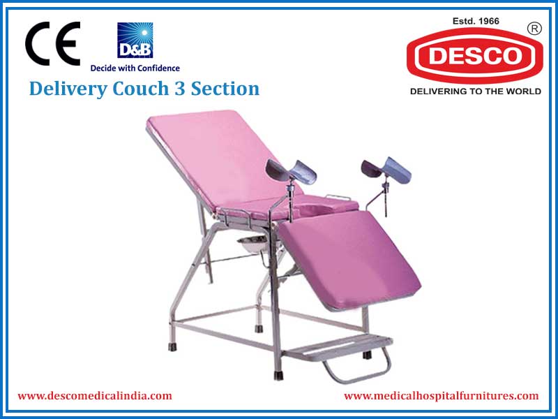 DELIVERY COUCH 3 SECTION DELUXE SCIENTIFIC SURGICO PVT LTD