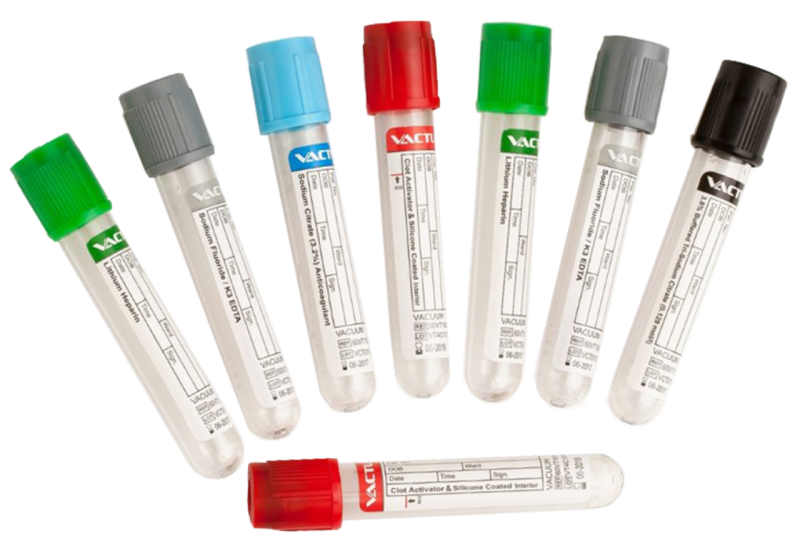 Vactube Vacuum & Non Vacuum Blood Collection Tubes Voxtur Bio Ltd.