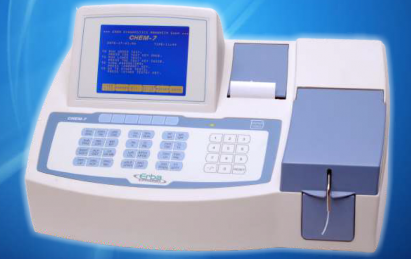 CHEM 7 Clinical Chemistry Analyzer Erba Diagnostics Mannheim Gmbh