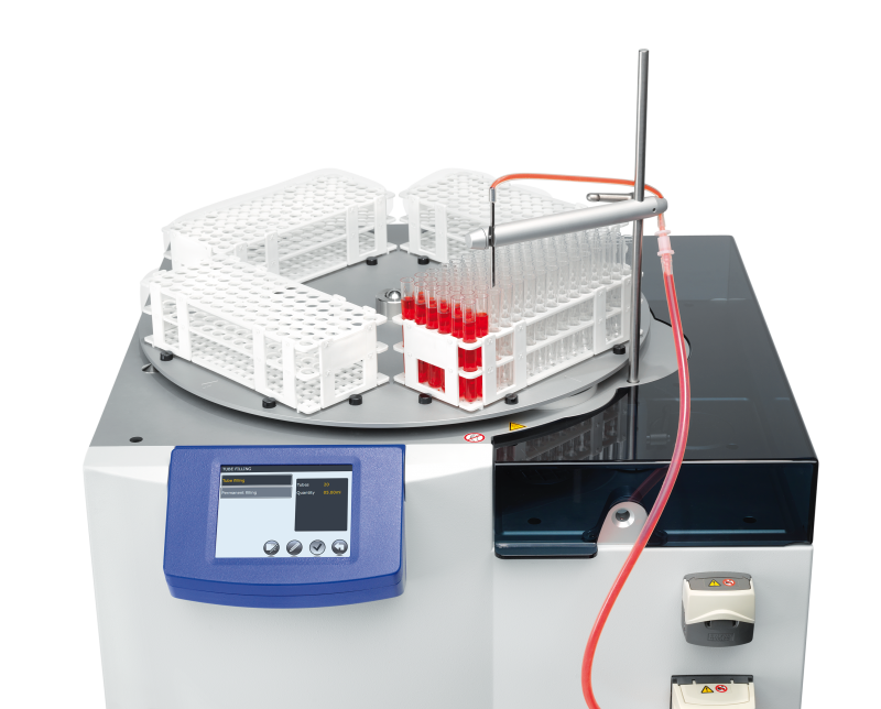 Systec Mediafill tube filler and plate pourer