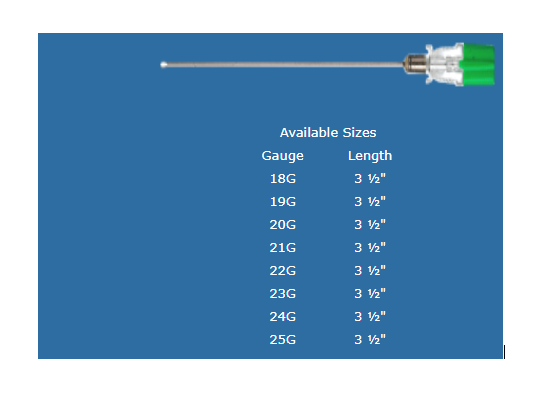 Spinal Needles : (Transparent Hub)