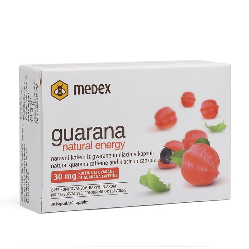 Guarana natural energy, capsules, 30pcs Medex D.O.O.