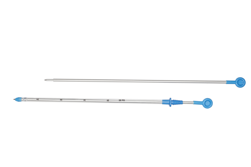 ECOCATH THOR-T Thoracic Drainage Catheter Trocar ECOCATH THOR-T Thoracic Drainage Catheter Trocar