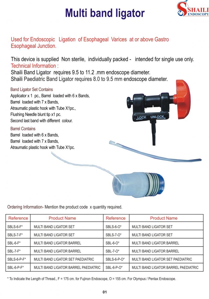 Multi Band Ligator Set Shaili Endoscopy