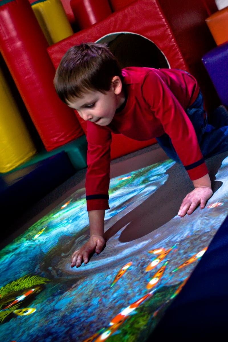 GestureTek Health Interactive Pond GestureTek Health Interactive Pond