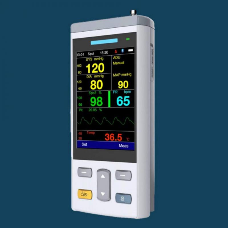 CritiCare™ PC100 Handheld Vital Signs Monitor Be Safe Paramedical