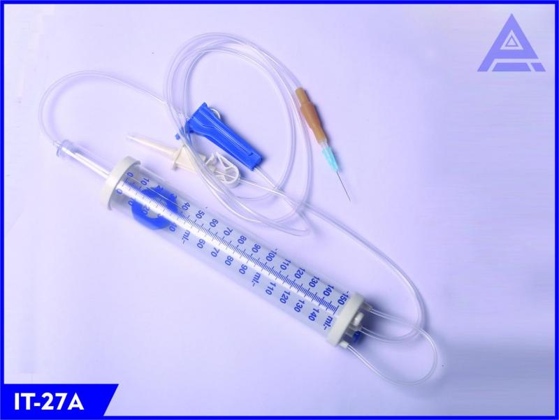 Measured Volume Burette Set Measured Volume Burette Set, MV Set Manufacturer in India, Disposable Measured Volume Set, Burette Set, Medical Devices Manufacturer in India