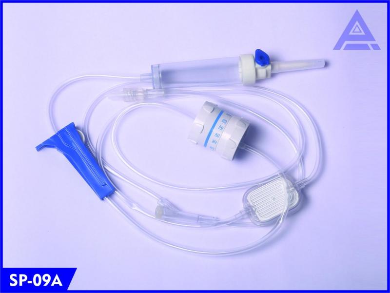 Disposable Filter Administration for Infusion, Infusion Set, Administration Set Manufacturer in India Filter Administration Set