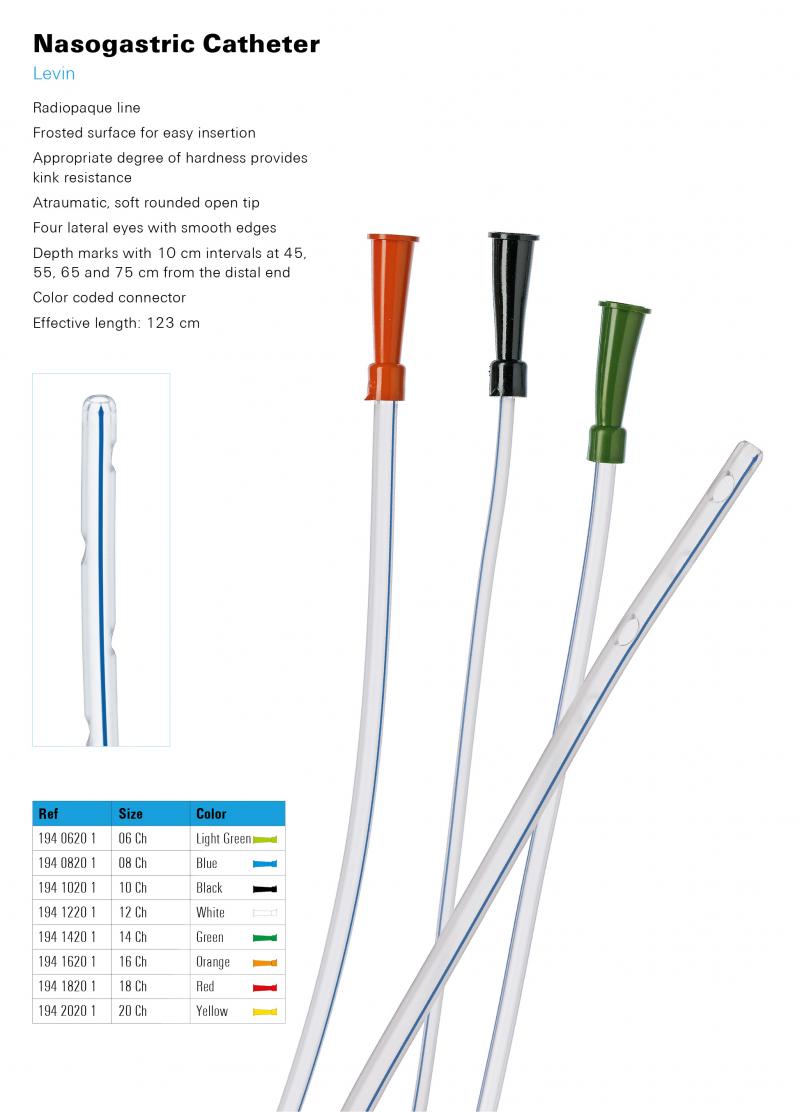 Nasogastric Catheter Levin