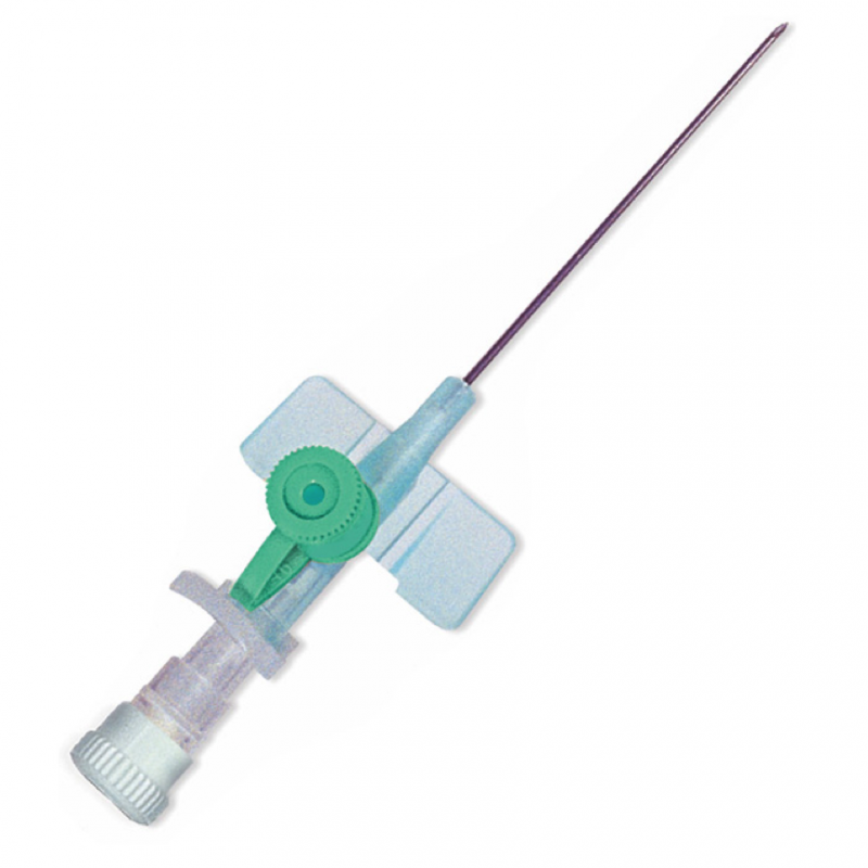 IV Cannula with wings and injection port ABZ HEALTHCARE
