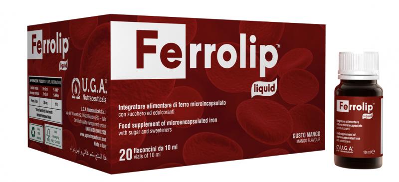 FERROLIP™,补充铁质的品尝液态形式