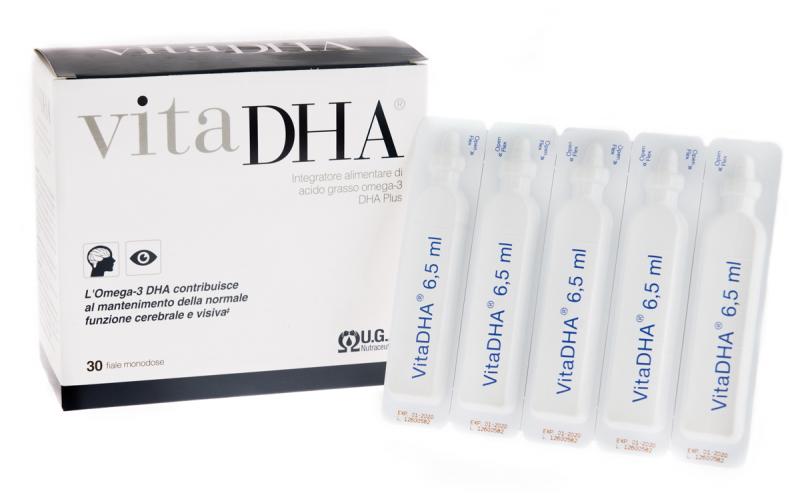 VITADHA®液体——单瓶高含量ω- 3 DHA补充剂