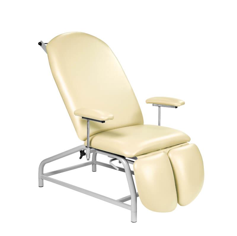 Fixed Height Reclining Treatment Chair Adjustable Feet [SUNTREA1