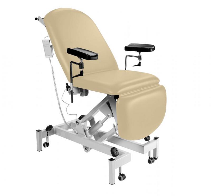 Fusion Phlebotomy Chair with Electric Height Adjustment [SUNFPHBE2] Sunflower Medical Limited
